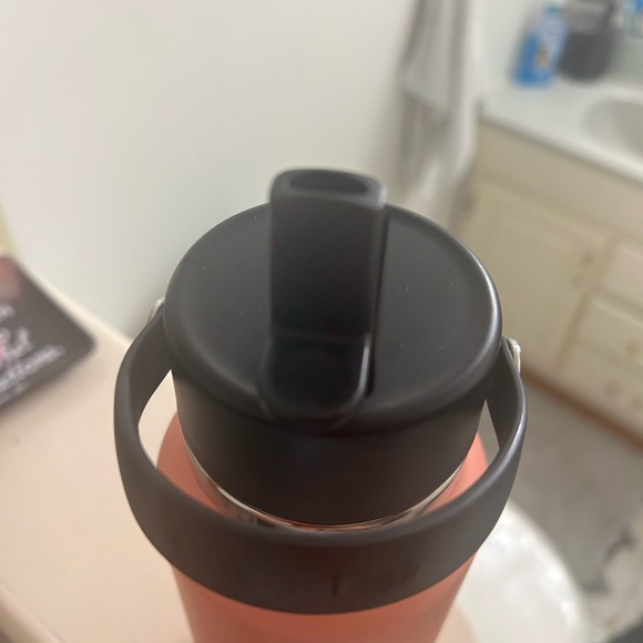 Hydro Flask Dining 32oz Grapefruit Color Wide Mouth With Flex Straw